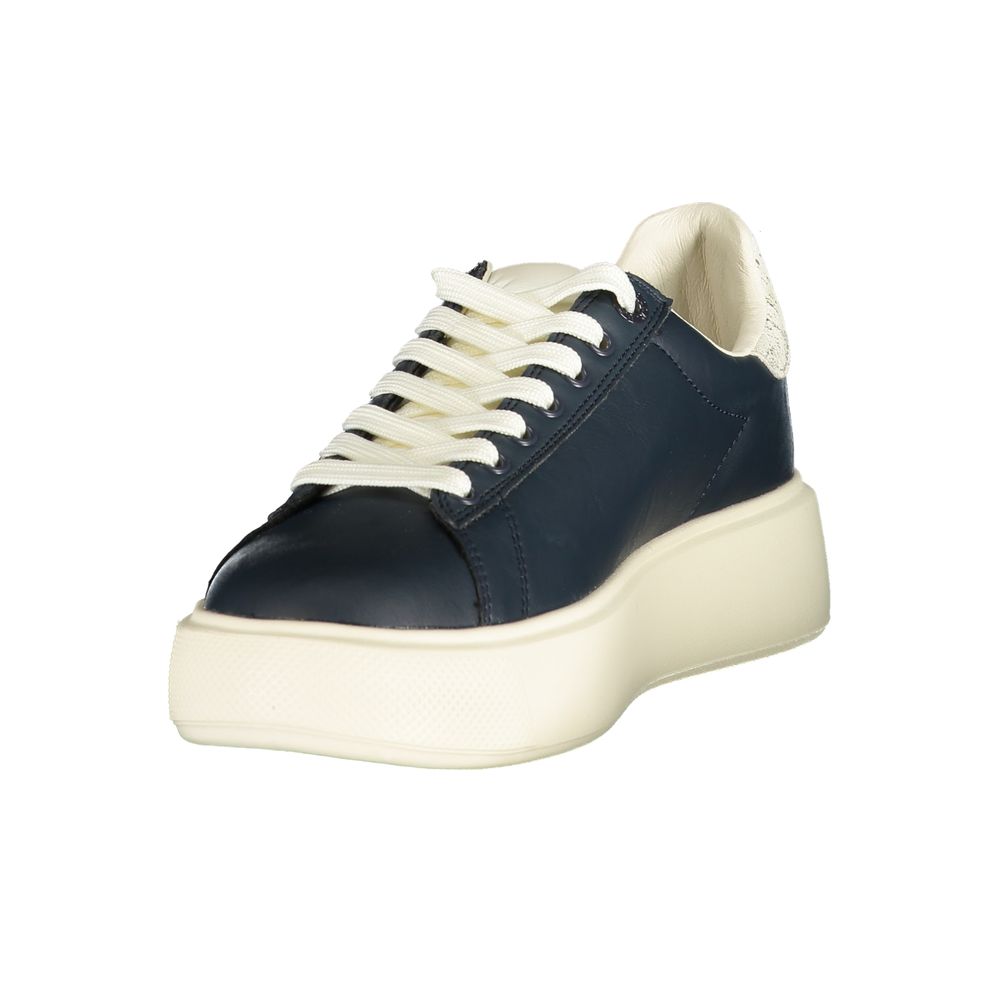 U.S. POLO ASSN. Blue Polyurethane Womens Sneaker U.S. POLO ASSN.