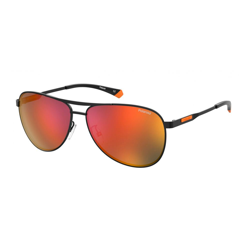 Polaroid Black Stainless Steel Sunglasses Polaroid