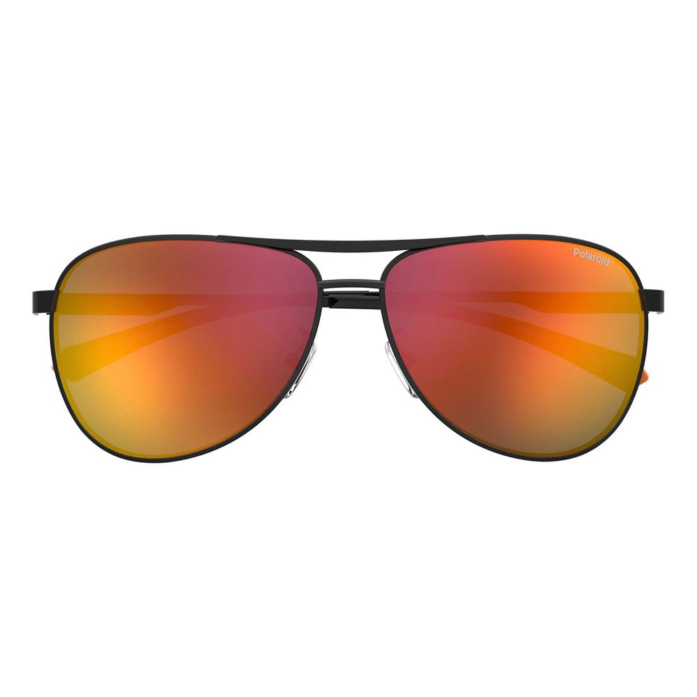 Polaroid Black Stainless Steel Sunglasses Polaroid