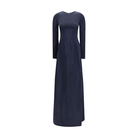 Maison Margiela Blue Copper Casual Dress Maison Margiela