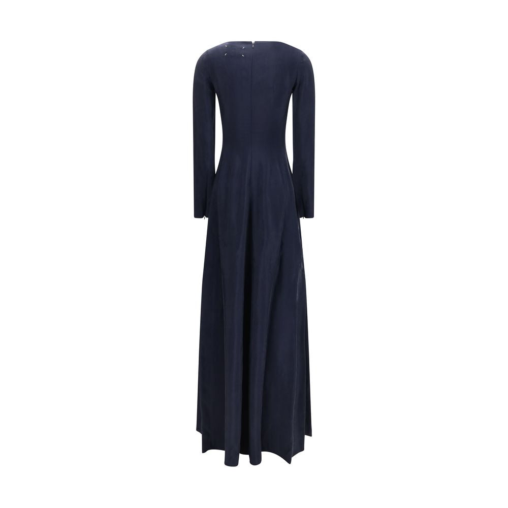 Maison Margiela Blue Copper Casual Dress Maison Margiela