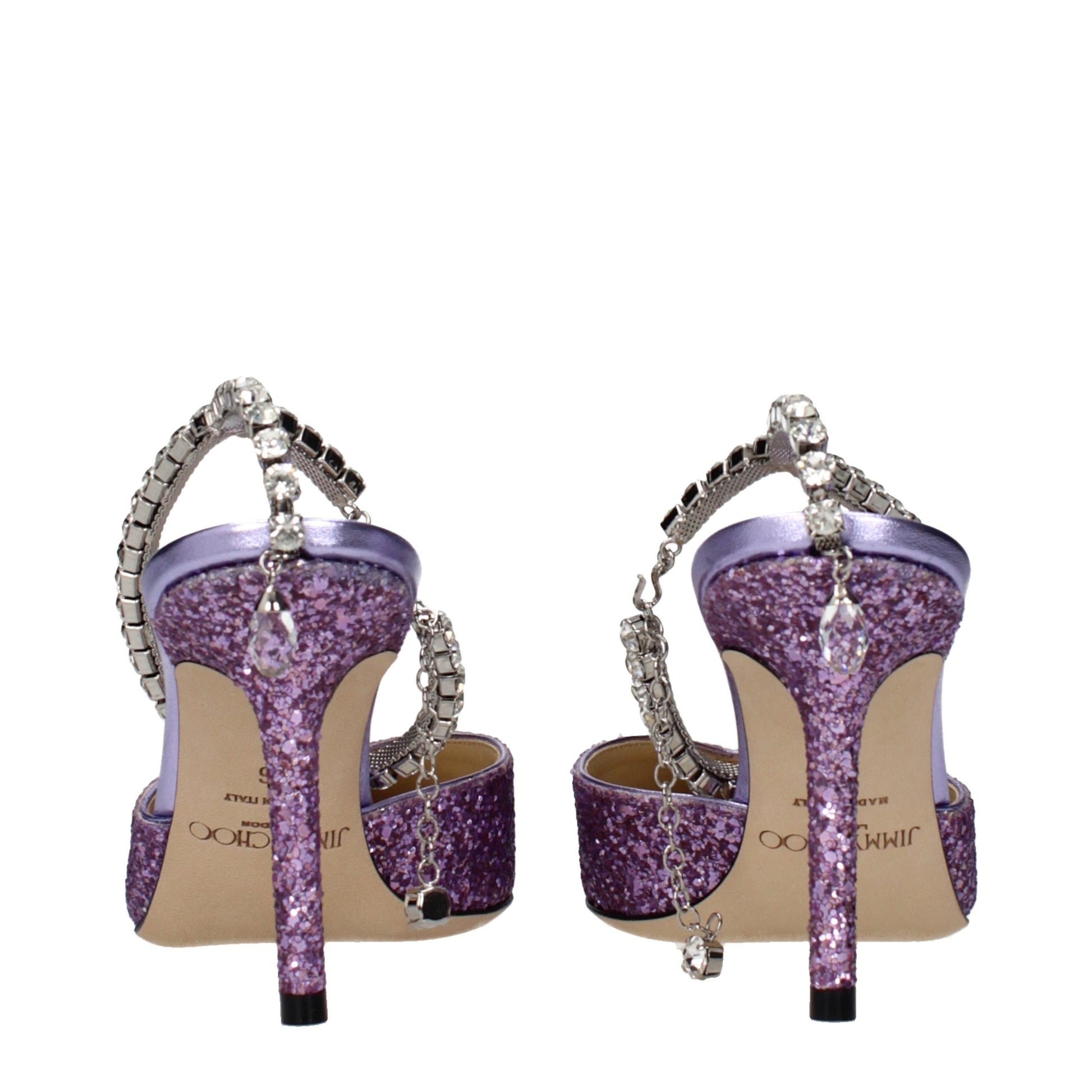Jimmy Choo Purple Plastic Stiletto Heel Sandals Jimmy Choo