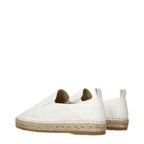 Jimmy Choo White Leather Espadrilles Jimmy Choo
