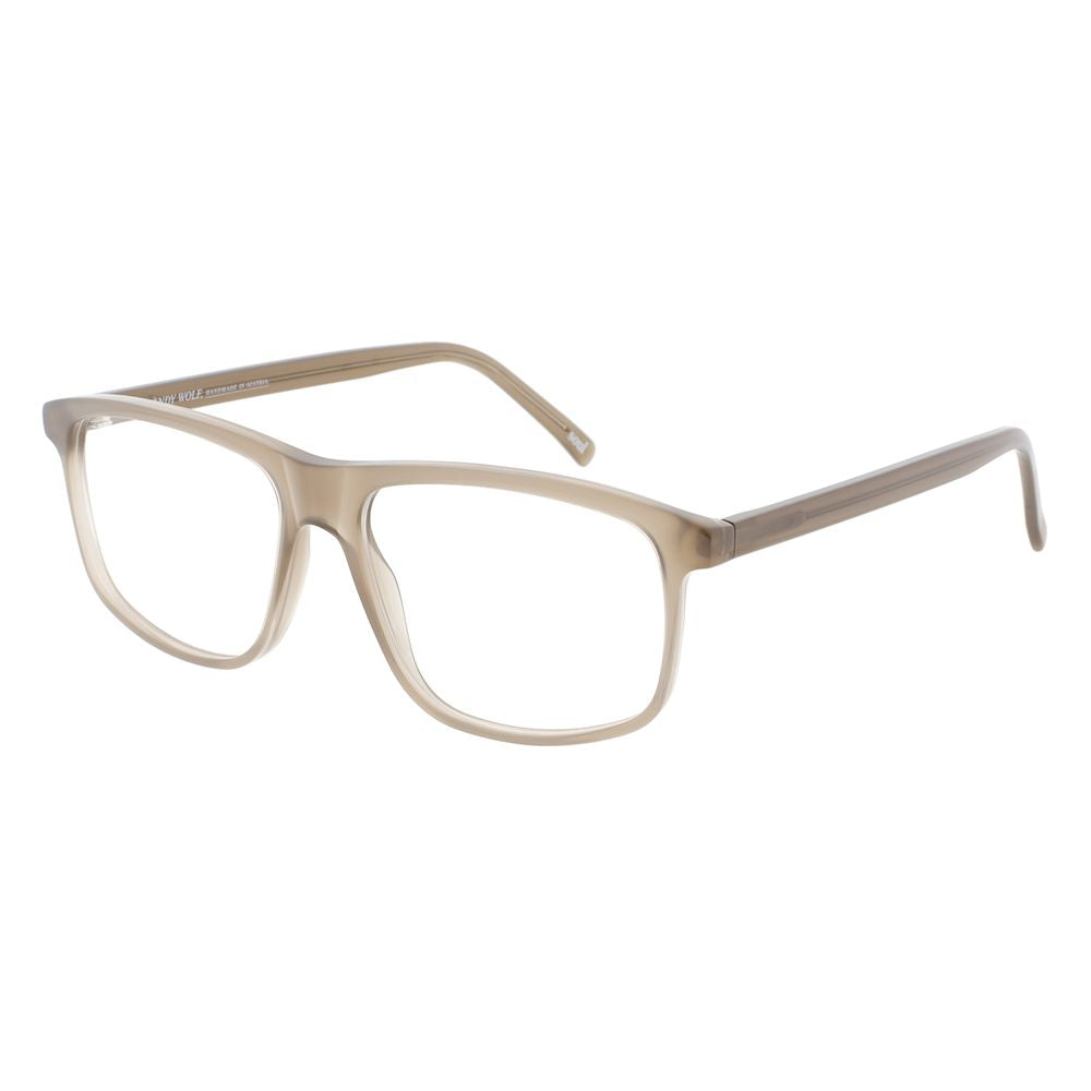 Andy Wolf Beige Acetate Glasses Frames