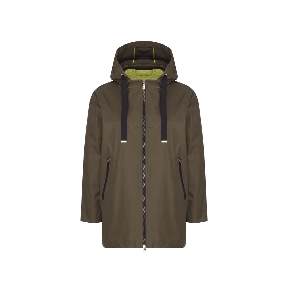 Herno Bicolor Cotton Coat Herno