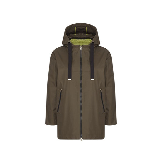 Herno Bicolor Cotton Coat Herno