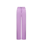 Herno Purple Polyester Casual Pants