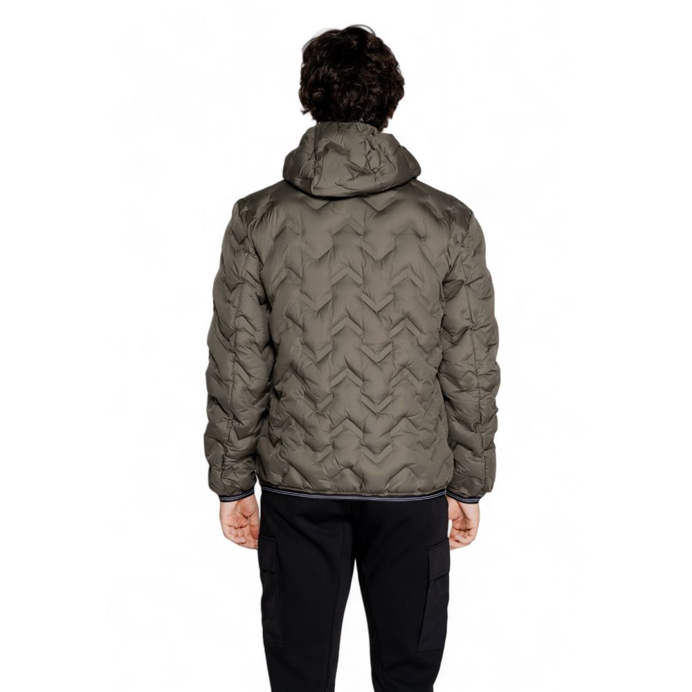 Blauer Bicolor Polyethylene Full-Length Jacket Blauer