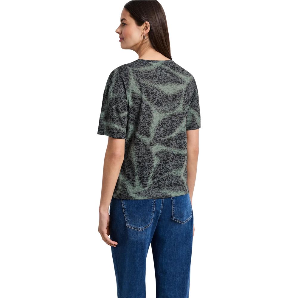 Street One Bicolor Polyester T-Shirt Street One