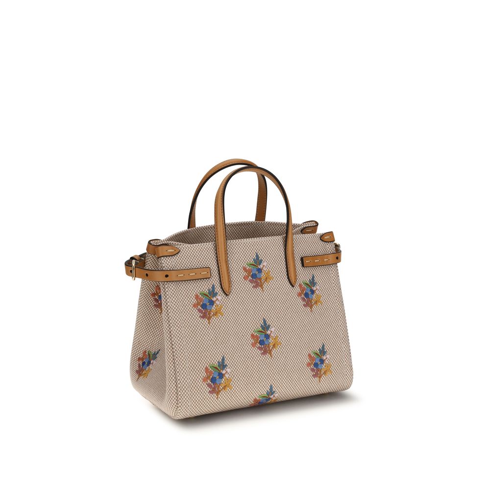 Valentino Garavani Beige Fabric Handbag Valentino Garavani