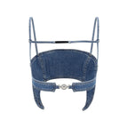 Marine Serre Blue Denim Shirt Marine Serre