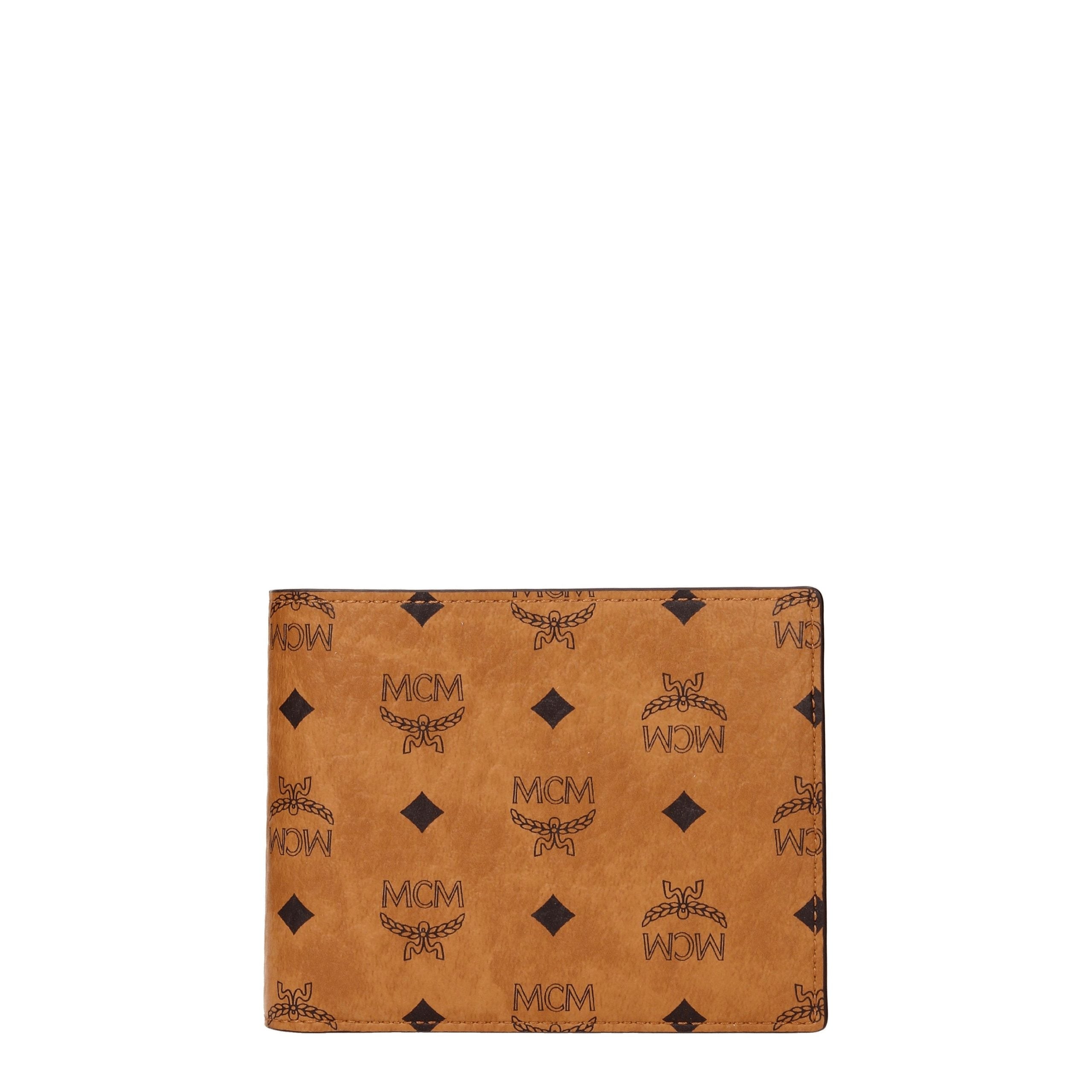 MCM Brown Fabric Wallet MCM