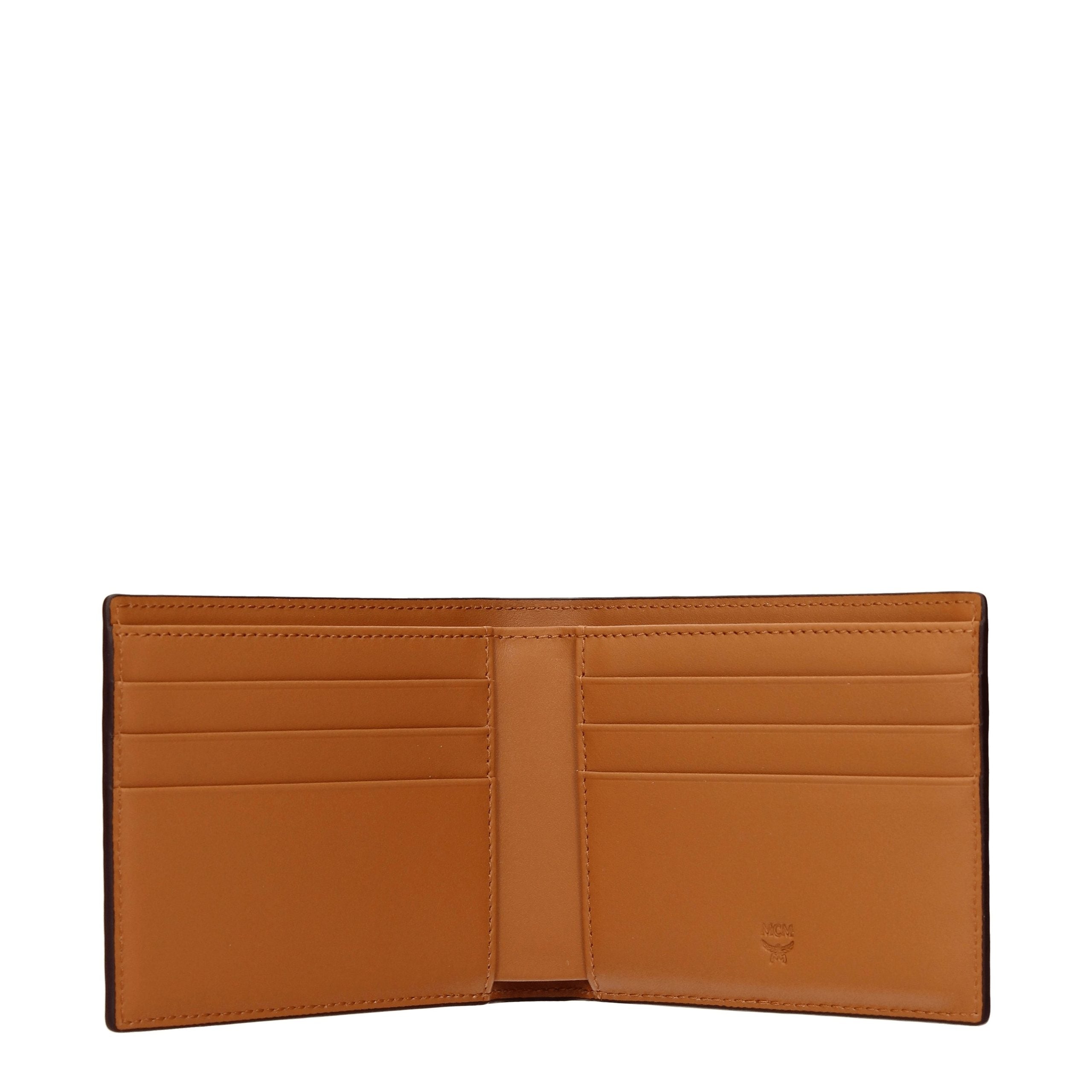 MCM Brown Fabric Wallet MCM
