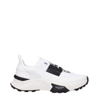 Valentino Garavani White Fabric Athletic Sneakers Valentino Garavani