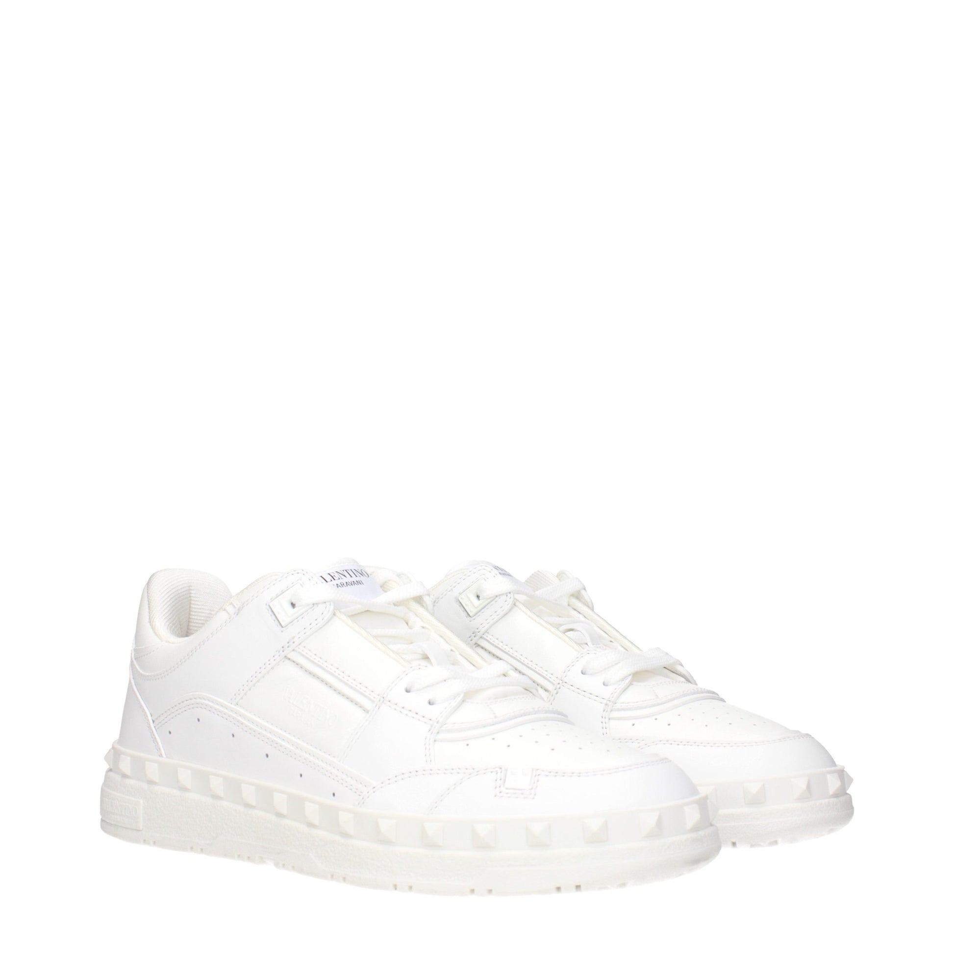 Valentino Garavani Blue Leather Sneakers Valentino Garavani