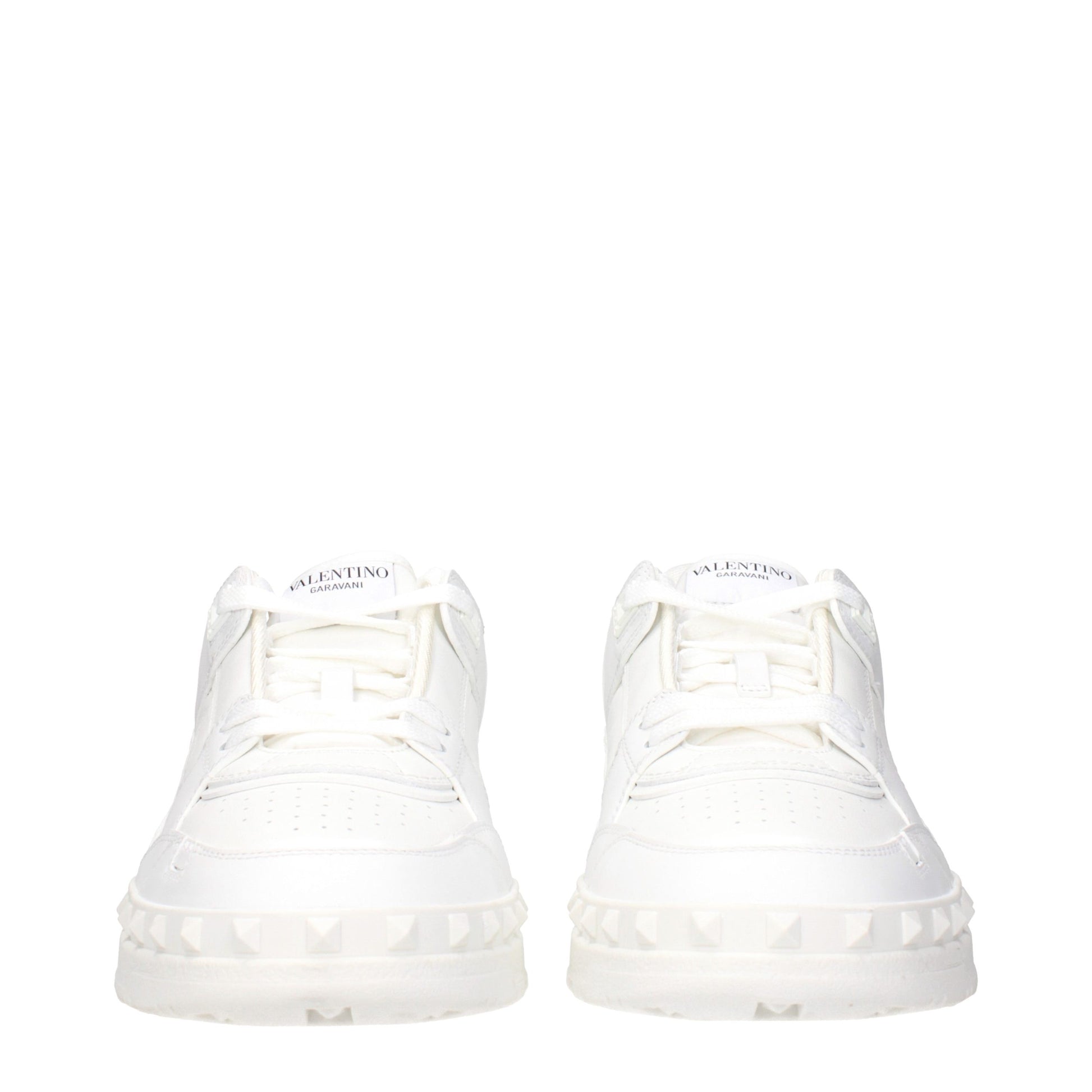 Valentino Garavani Blue Leather Sneakers Valentino Garavani