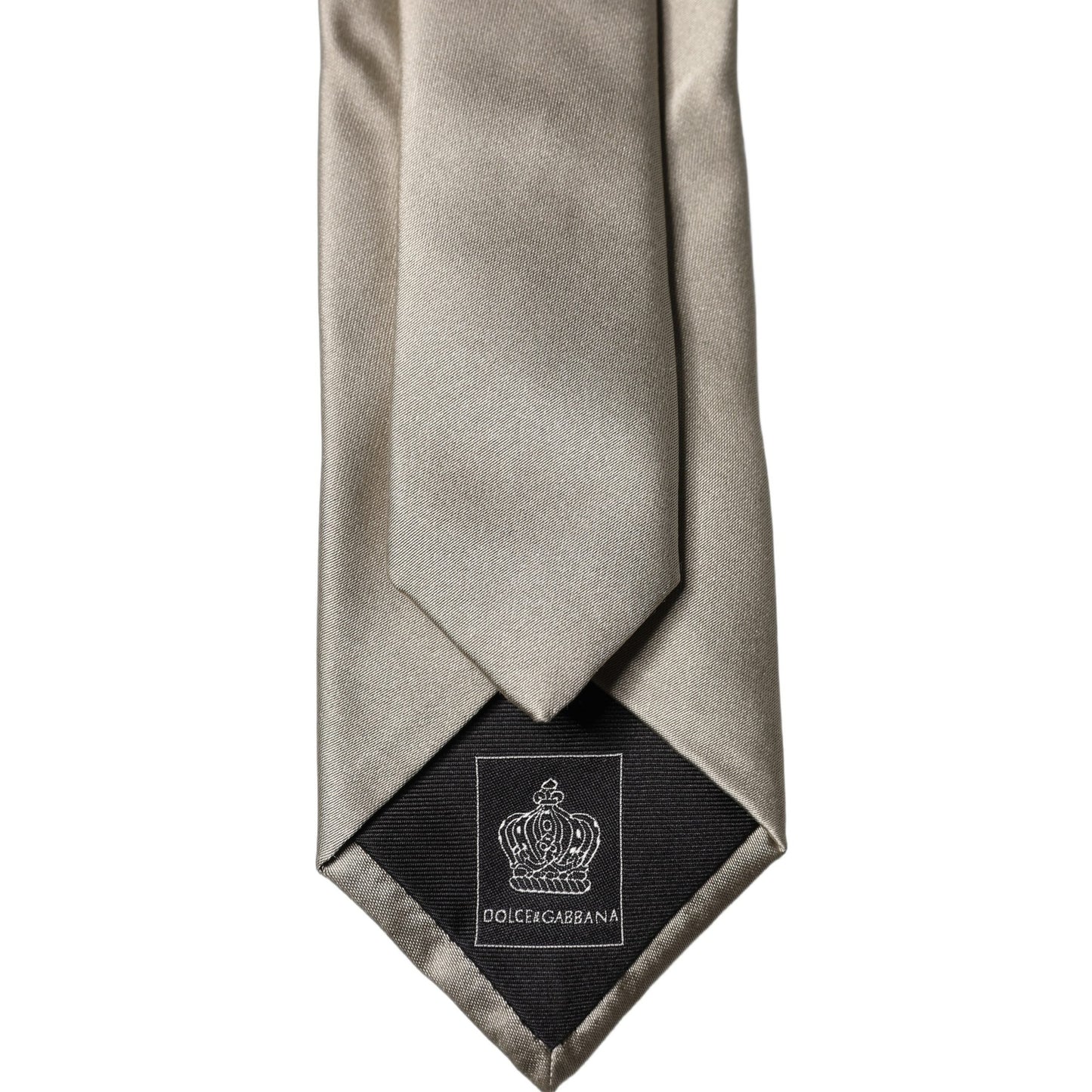 Dolce & Gabbana White Tattoo Floral Silk Adjustable Men Tied Necktie Tie