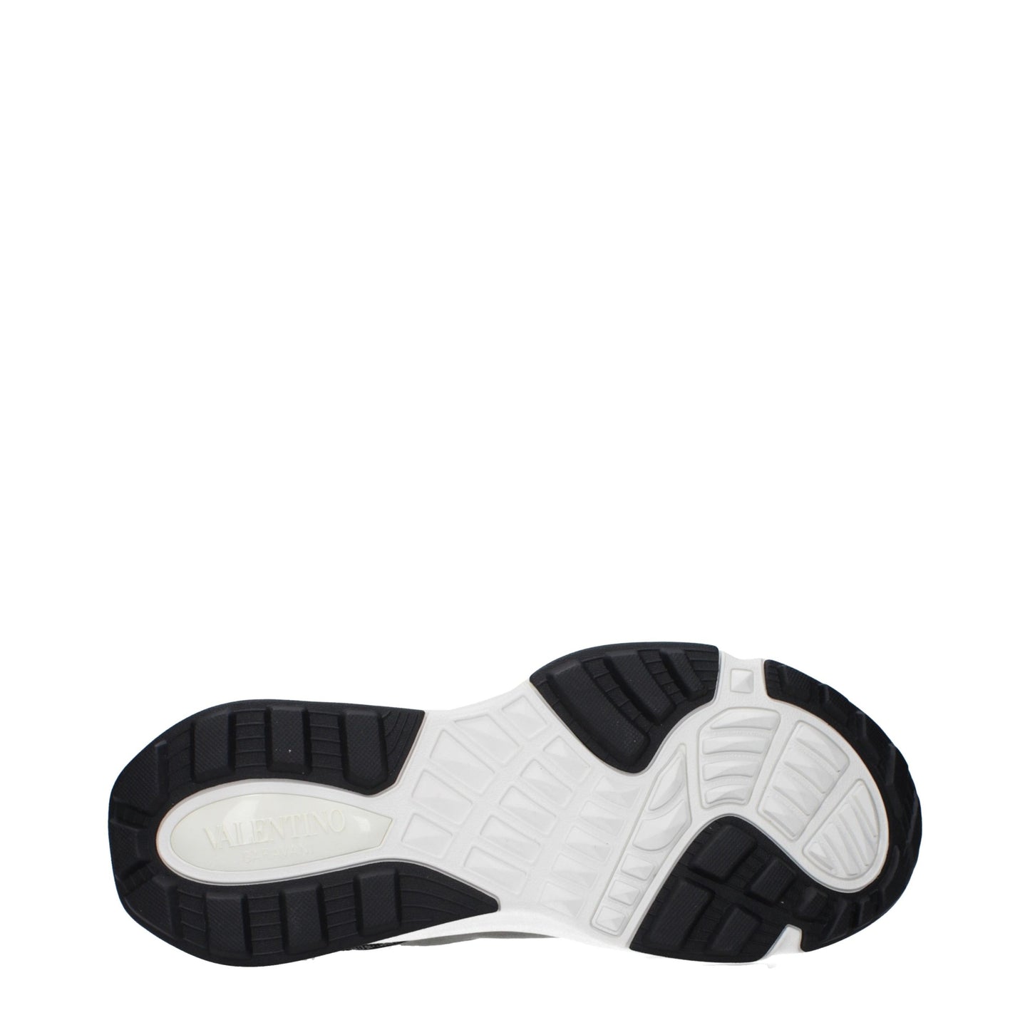 Valentino Garavani Gray Fabric Athletic Sneakers Valentino Garavani