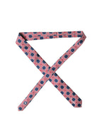 Dolce & Gabbana Multicolor Patterned Silk Adjustable Men Tied Necktie Tie