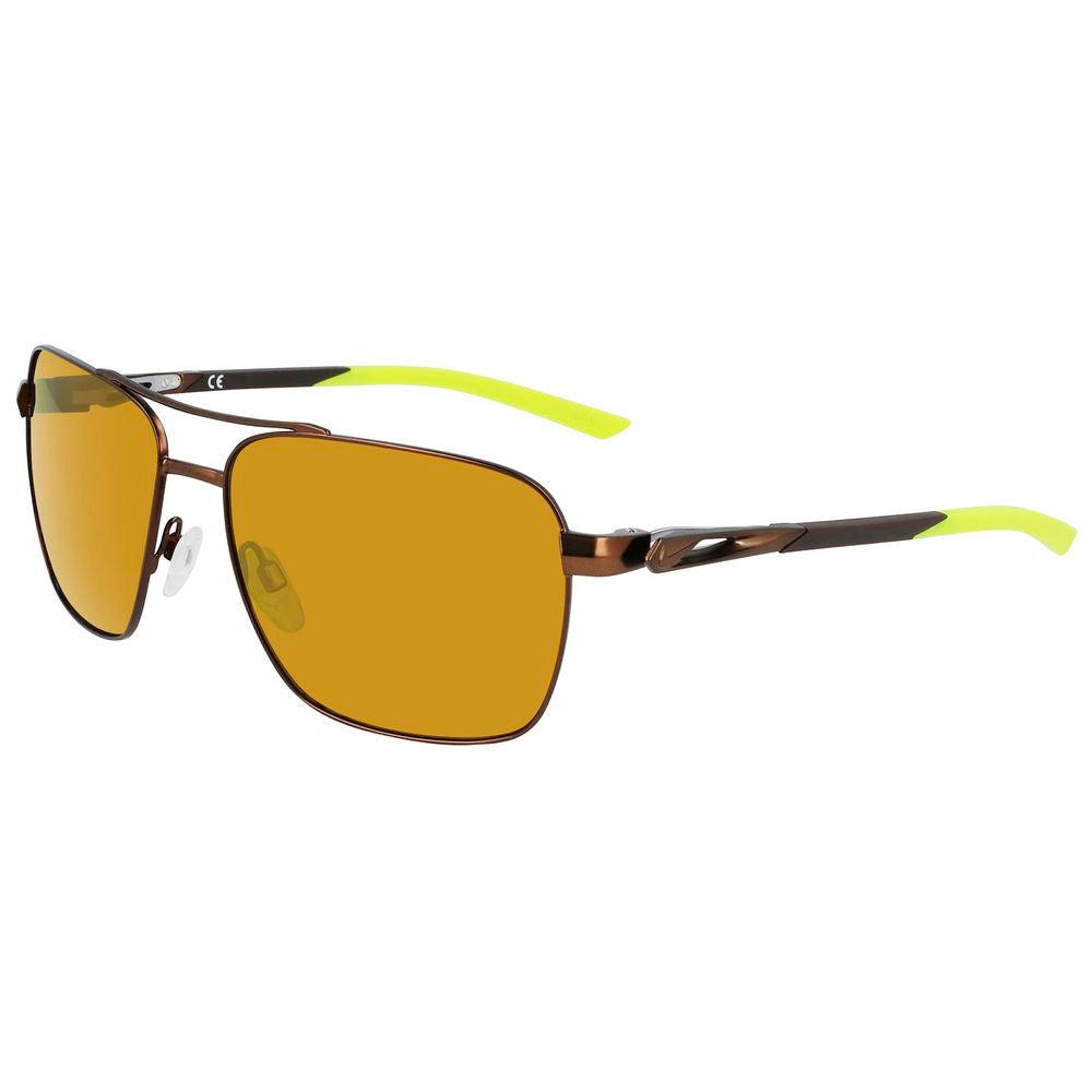 Nike Brown Metal Sunglasses Nike