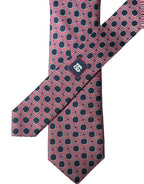 Dolce & Gabbana Multicolor Patterned Silk Adjustable Men Tied Necktie Tie