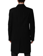 Dolce & Gabbana Black Heraldic Patch Single Breasted Jacket - Eljoys Fashion 