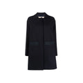 Herno Blue Cotton Coat Herno