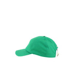 Herno bicolor cotton baseball cap showing a two-tone design, curved brim, and adjustable strap for a casual, stylish look.