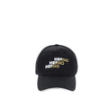 Herno Black Cotton Cap Baseball Hat
