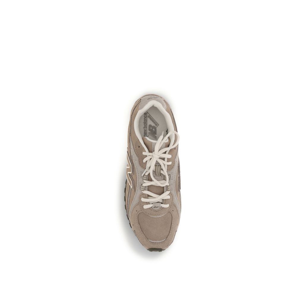 New Balance Brown Calf Leather Bos Taurus Athletic Sneakers New Balance