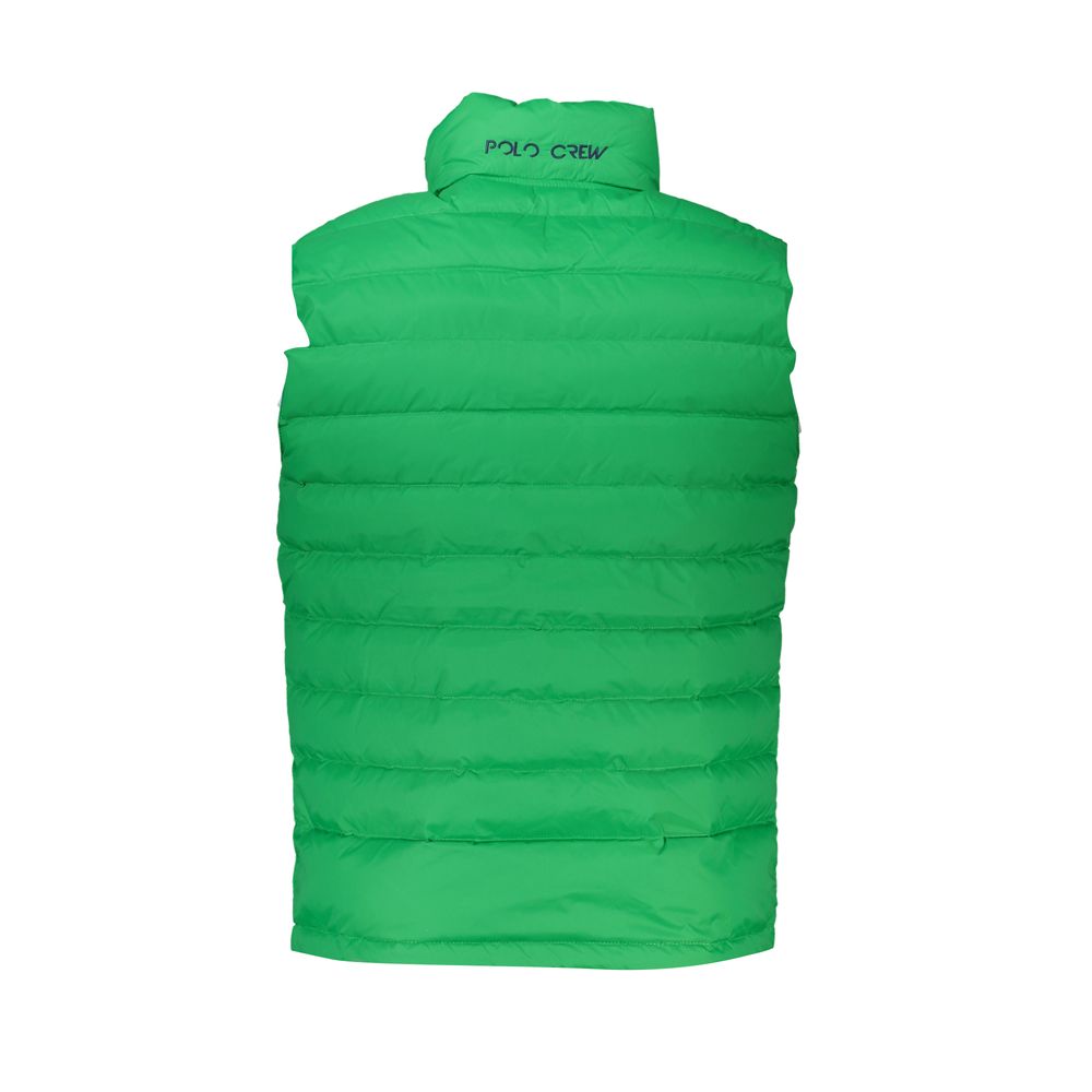 La Martina Verde Poliammide Men's Gilet La Martina