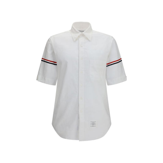 Thom Browne White Cotton Shortsleeve Shirt Thom Browne