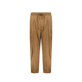 Herno Brown Elastane Casual Pants