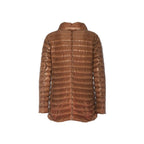 Herno Brown Polyamide Coat Herno