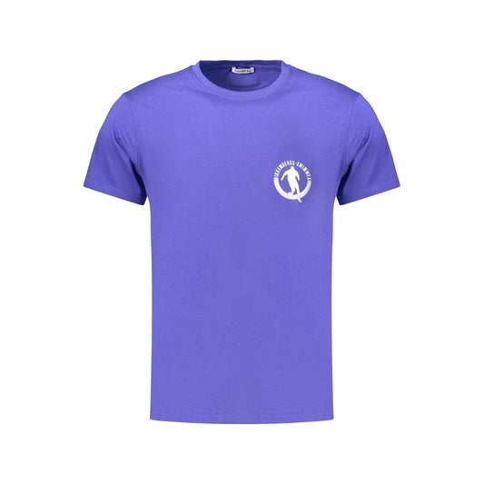 Bikkembergs Blue Cotton Men's T-Shirt Bikkembergs