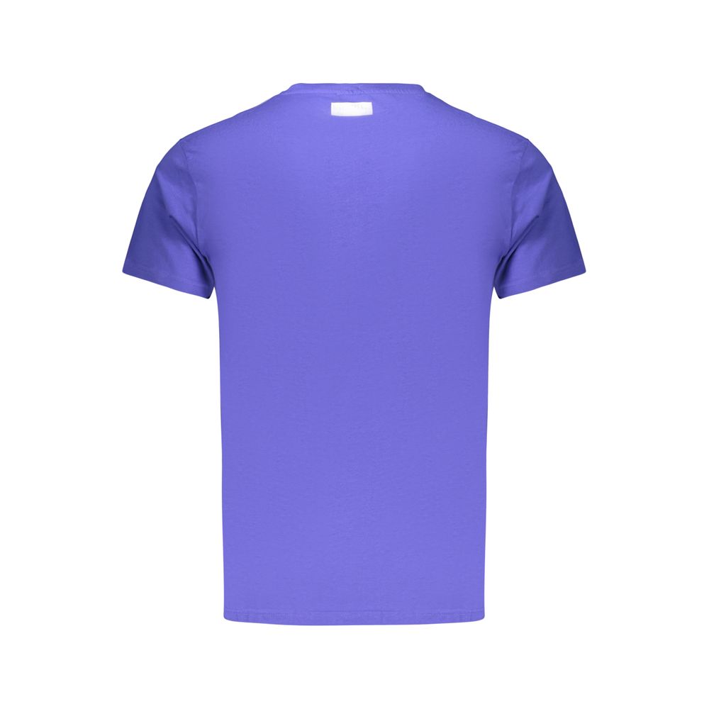 Bikkembergs Blue Cotton Men's T-Shirt - Eljoys Fashion 