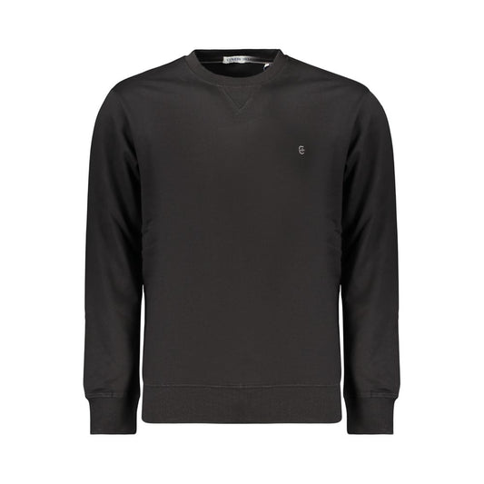 Coveri Moving Black Cotton Men's Sweatshirt Coveri Moving