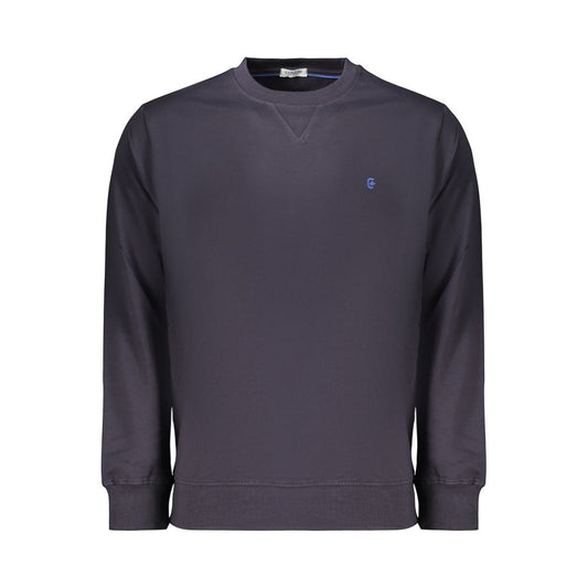 Coveri Moving Blue Cotton Men's Sweatshirt Coveri Moving
