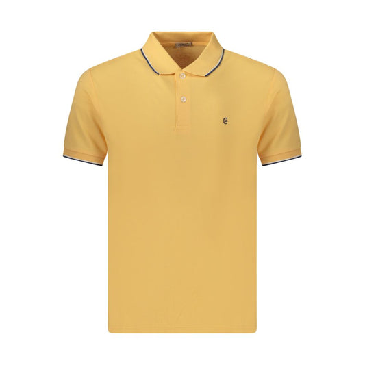 Coveri Moving Orange Cotton Men's Polo Shirt Coveri Moving