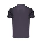 Coveri Moving Blue Cotton Men's Polo Coveri Moving