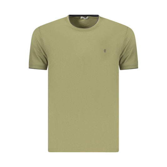 Coveri Moving Green Cotton Men's T-Shirt Coveri Moving