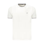 Coveri Moving White Cotton Men's T-Shirt Coveri Moving