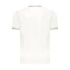 Coveri Moving White Cotton Men's T-Shirt Coveri Moving