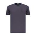 Coveri Moving Blue Cotton Men's T-Shirt Coveri Moving