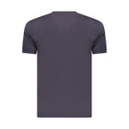 Coveri Moving Blue Cotton Men's T-Shirt Coveri Moving