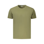 Coveri Moving Verde Cotton Men's T-Shirt featuring a green design, casual fit, and soft fabric for everyday wear.
