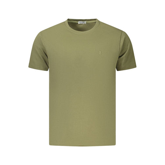 Coveri Moving Verde Cotton Mens TShirt Coveri Moving