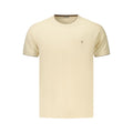 Coveri Moving Beige Cotton Men's T-Shirt Coveri Moving