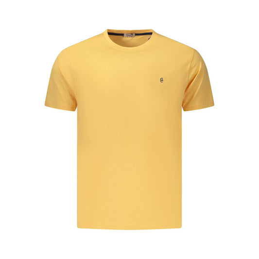 Coveri Moving Orange Cotton Mens T-Shirt Coveri Moving