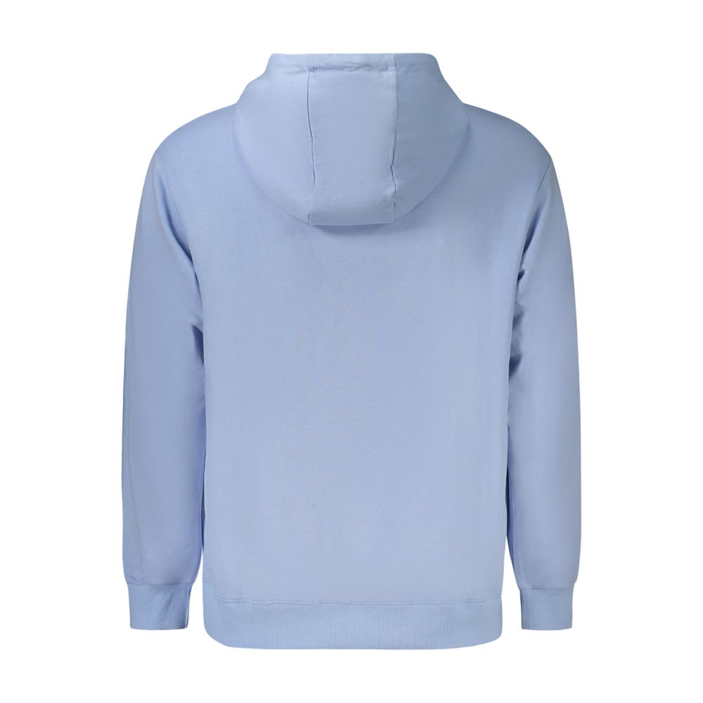 Marina Yachting Azzurro men's cotton sweatshirt, blue with crew neck and long sleeves, casual and comfortable fit.